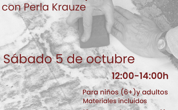  Descubriendo el Frottage con Perla Krauze